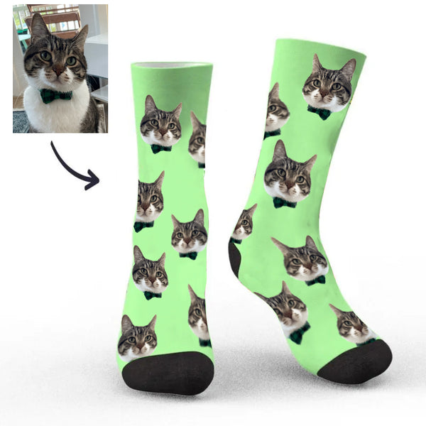 Custom Cat Socks from Photo