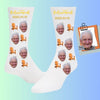 Custom face Socks retirement gift for CEO