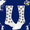 Custom volleyball Mom face socks