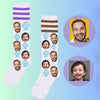 Custom face socks Gift for father's Day