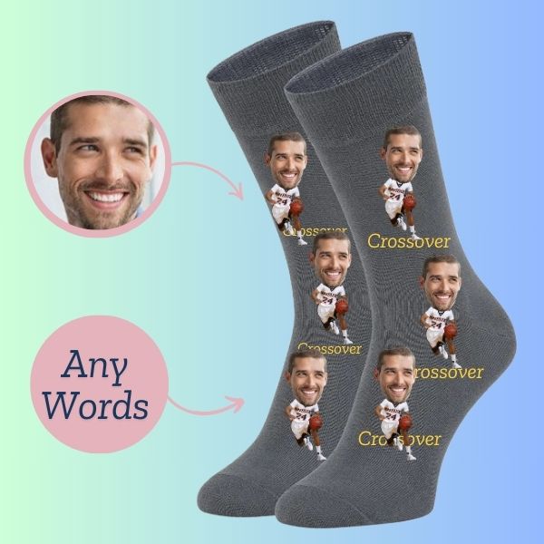 Custom basketball socks Crossover