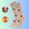 Custom socks Personalized Dog Face Socks for Lacrosse Lovers