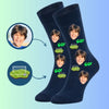 Custom Soccer Face Socks - Personalized Go Soccer Socks for the Field