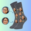 Custom volleyball face socks