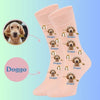 Custom face Dog Socks Birthday gifts cute Doggo