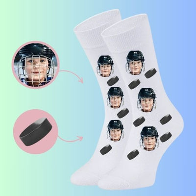 Custom Hockey puck socks